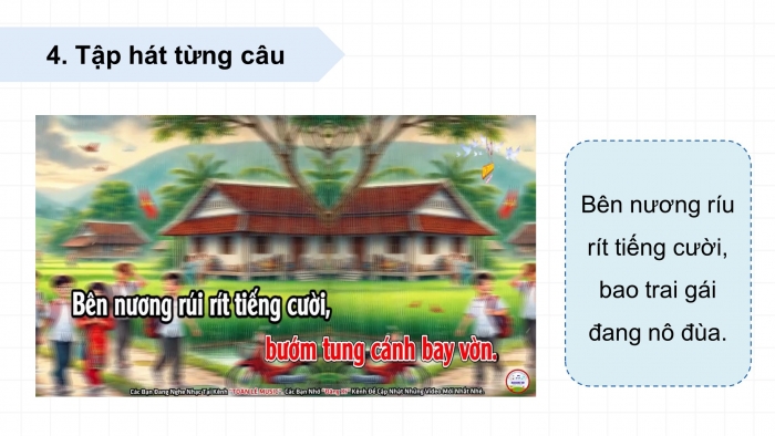 Giáo án điện tử Âm nhạc 5 cánh diều Tiết 27: Hát Mưa rơi