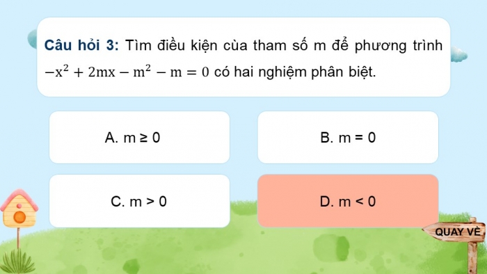 Giáo án điện tử Toán 9 cánh diều Bài 2: Phương trình bậc hai một ẩn (P2)