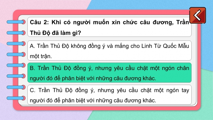 Giáo án PPT dạy thêm Tiếng Việt 5 cánh diều Bài 12: Thái sư Trần Thủ Độ, Luyện tập tả phong cảnh (Viết kết bài)