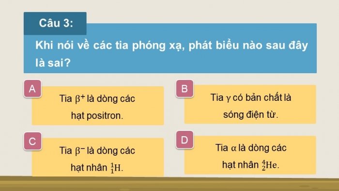 Giáo án điện tử Vật lí 12 cánh diều Bài tập Chủ đề 4