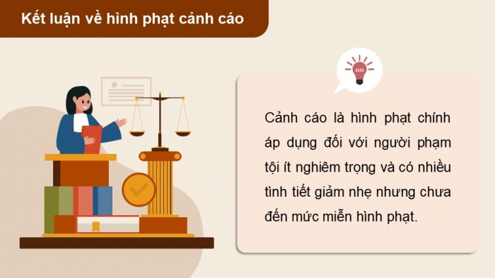 Giáo án điện tử chuyên đề Kinh tế pháp luật 10 kết nối Bài 7: Pháp luật hình sự liên quan đến người chưa thành niên (P2)