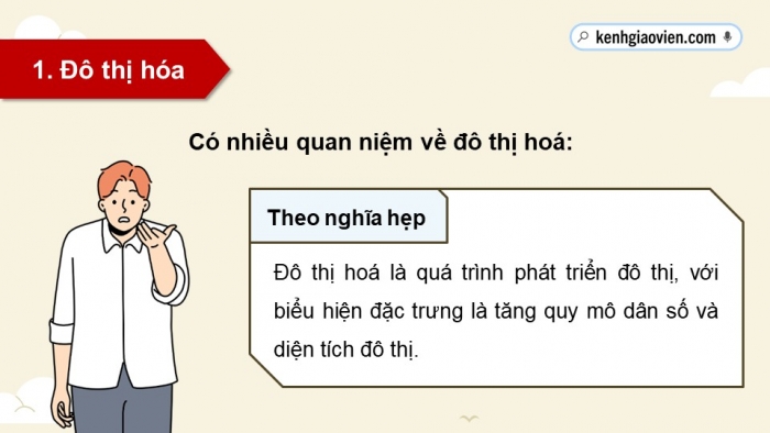 Giáo án điện tử chuyên đề Địa lí 10 kết nối CĐ 2 P1: Khái niệm, P2 Đô thị hoá ở các nước phát triển