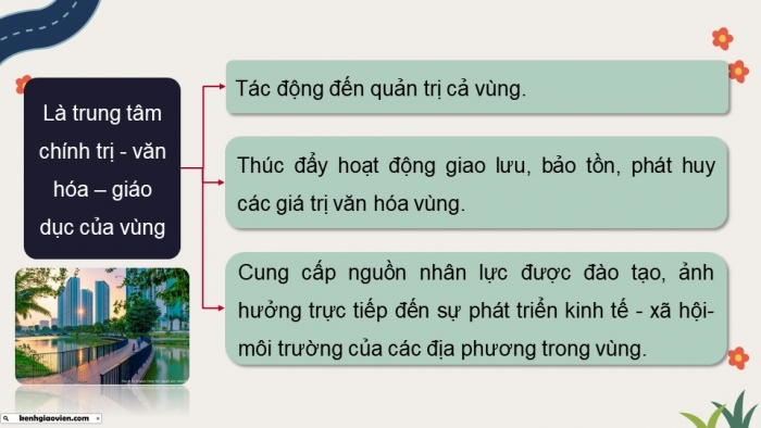 Giáo án điện tử Lịch sử 9 chân trời Chủ đề chung 1: Đô thị - Lịch sử và hiện tại