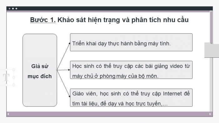 Giáo án điện tử Khoa học máy tính 12 kết nối Bài 24: Sơ bộ về thiết kế mạng