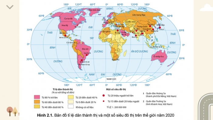 Giáo án điện tử chuyên đề Địa lí 10 cánh diều CĐ 2: Đô thị hoá