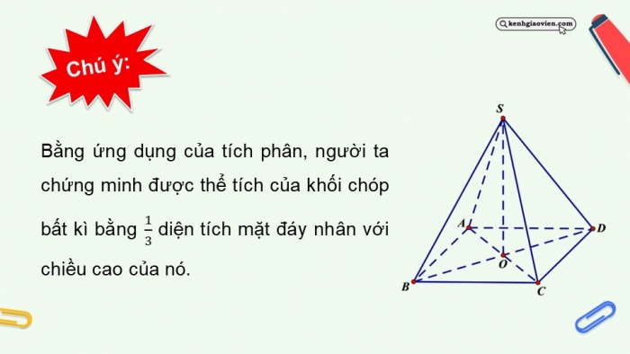 Giáo án PPT dạy thêm Toán 12 kết nối Bài 13: Ứng dụng hình học của tích phân