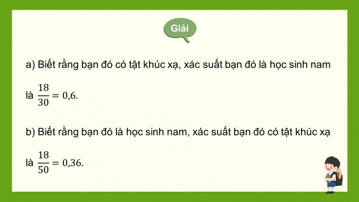 Giáo án điện tử Toán 12 chân trời Bài 2: Công thức xác suất toàn phần và công thức Bayes