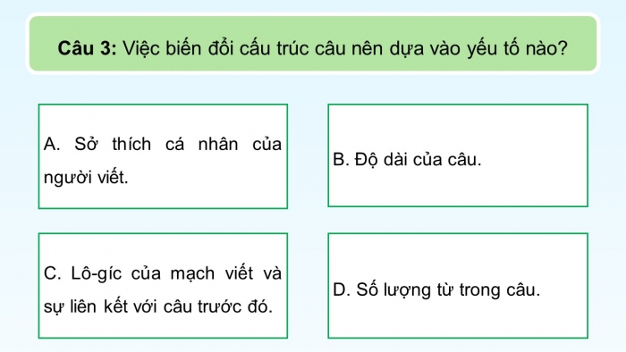 Giáo án PPT dạy thêm Ngữ văn 9 Chân trời bài 9: Ôn tập thực hành tiếng Việt