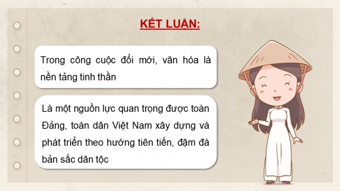 Giáo án điện tử chuyên đề Lịch sử 10 kết nối CĐ 1 P2: Một số lĩnh vực của lịch sử Việt Nam