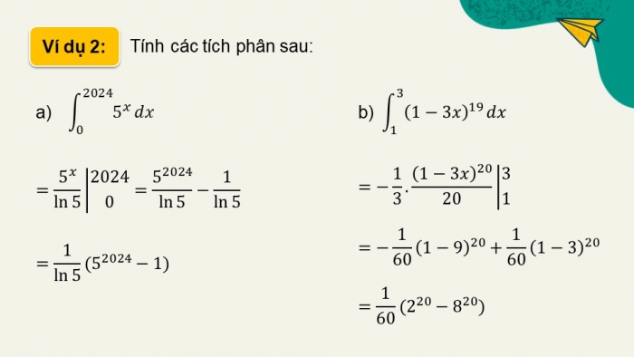 Giáo án PPT dạy thêm Toán 12 kết nối Bài 12: Tích phân