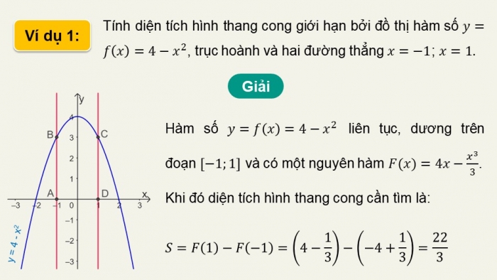 Giáo án PPT dạy thêm Toán 12 chân trời Bài 2: Tích phân