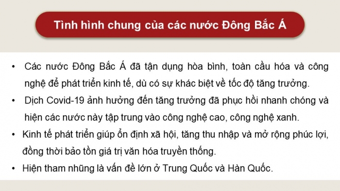 Giáo án điện tử Lịch sử 9 chân trời Bài 22: Châu Á từ năm 1991 đến nay