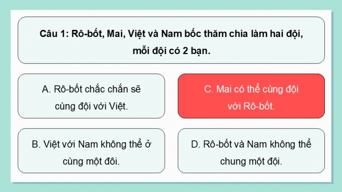 Giáo án PPT dạy thêm Toán 5 Kết nối bài 74: Ôn tập một số yếu tố thống kê và xác suất