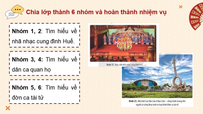 Giáo án điện tử chuyên đề Lịch sử 10 kết nối CĐ 2 P3: Một số di sản văn hoá tiêu biểu ở Việt Nam