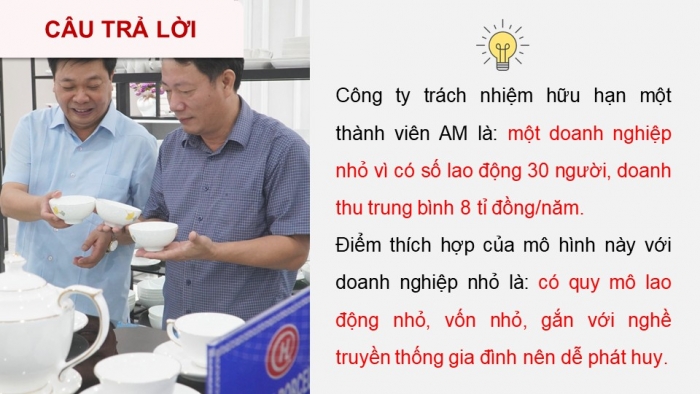 Giáo án điện tử chuyên đề Kinh tế pháp luật 10 kết nối Bài 4: Những vấn đề chung về doanh nghiệp nhỏ (P2)