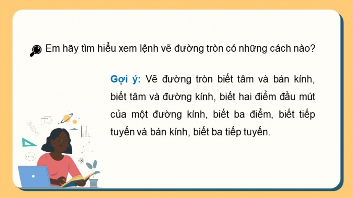 Giáo án điện tử chuyên đề Thiết kế và Công nghệ 10 kết nối Bài 2: Sử dụng phần mềm CAD để lập bản vẽ kĩ thuật