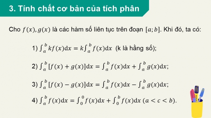 Giáo án PPT dạy thêm Toán 12 kết nối Bài 12: Tích phân