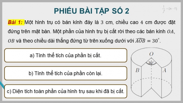 Giáo án PPT dạy thêm Toán 9 Kết nối bài tập cuối chương X