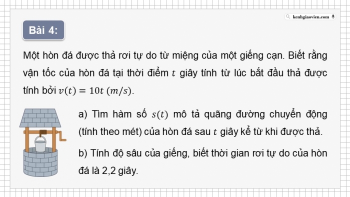 Giáo án PPT dạy thêm Toán 12 cánh diều Bài tập cuối chương IV