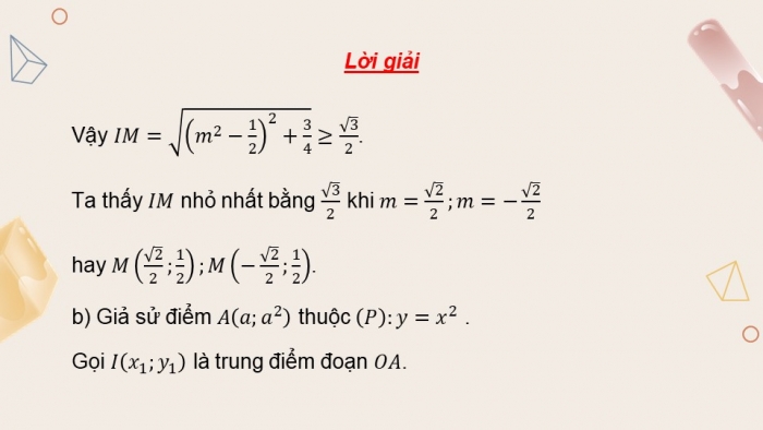 Giáo án PPT dạy thêm Toán 9 Kết nối bài tập cuối chương VI