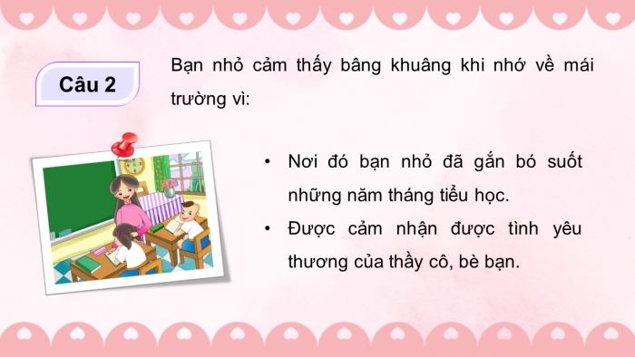 Giáo án điện tử Tiếng Việt 5 chân trời Bài 3: Thơ viết cho ngày mai