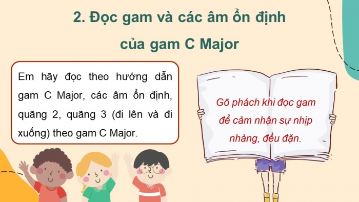 Giáo án điện tử Âm nhạc 9 chân trời Bài 17: Hát Nụ cười, Đọc nhạc Bài đọc nhạc số 5