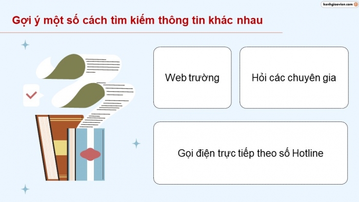 Giáo án điện tử Hoạt động trải nghiệm 9 chân trời bản 2 Chủ đề 8 Tuần 31