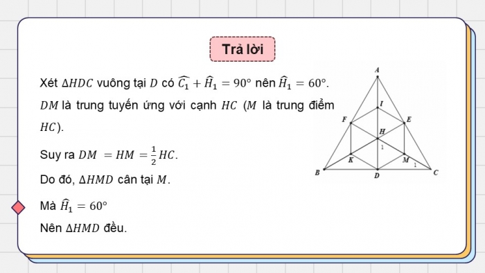 Giáo án PPT dạy thêm Toán 9 Chân trời bài 3: Đa giác đều và phép quay