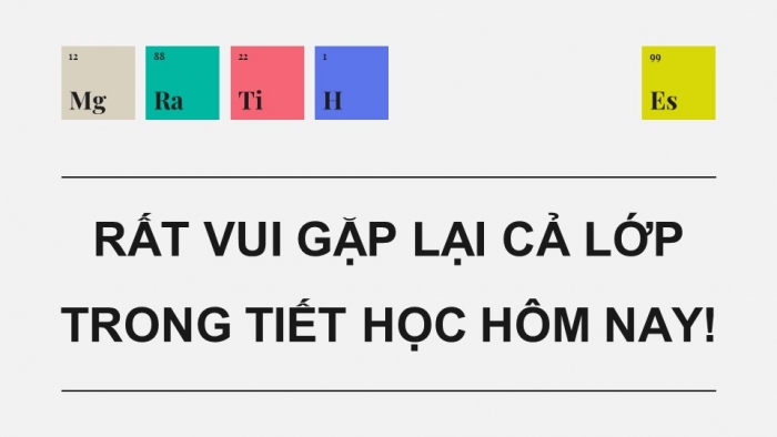 Giáo án điện tử Hoá học 12 chân trời Bài 18: Nguyên tố nhóm IIA