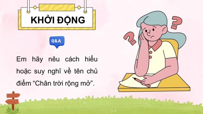 Giáo án điện tử Tiếng Việt 5 chân trời Bài 1: Lời hứa