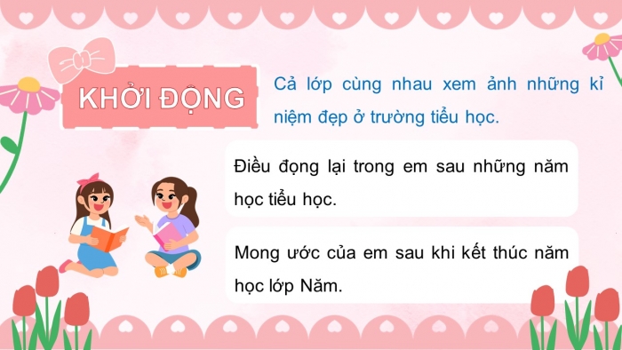 Giáo án điện tử Tiếng Việt 5 chân trời Bài 3: Thơ viết cho ngày mai