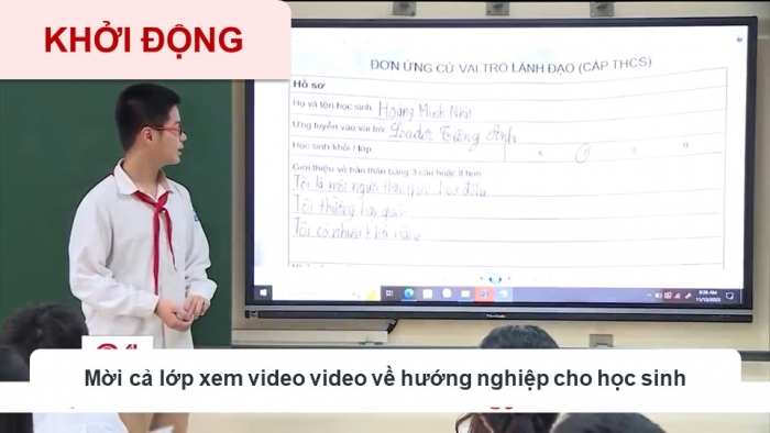 Giáo án điện tử Hoạt động trải nghiệm 9 chân trời bản 2 Chủ đề 8 Tuần 32