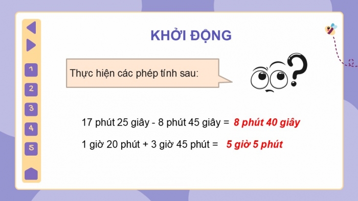 Giáo án PPT dạy thêm Toán 5 Kết nối bài 57: Cộng, trừ số đo thời gian