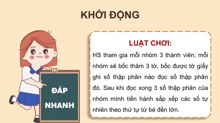 Giáo án PPT dạy thêm Toán 5 Chân trời bài 89: Ôn tập số thập phân