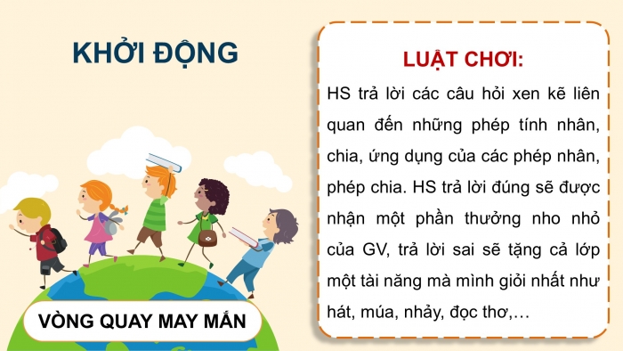 Giáo án PPT dạy thêm Toán 5 Chân trời bài 92: Ôn tập phép nhân, phép chia