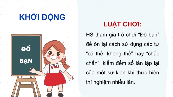 Giáo án PPT dạy thêm Toán 5 Chân trời bài 100: Ôn tập một số yếu tố xác suất