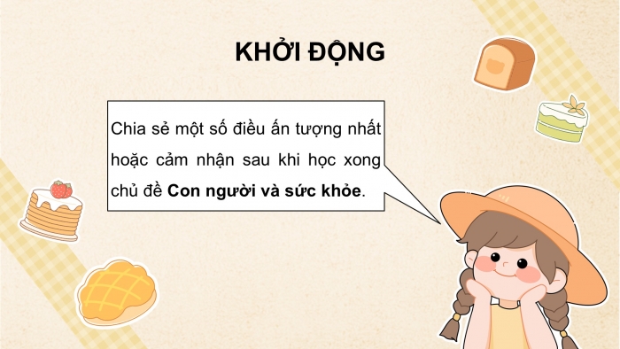 Giáo án điện tử Khoa học 5 cánh diều Bài Ôn tập chủ đề Con người và sức khoẻ