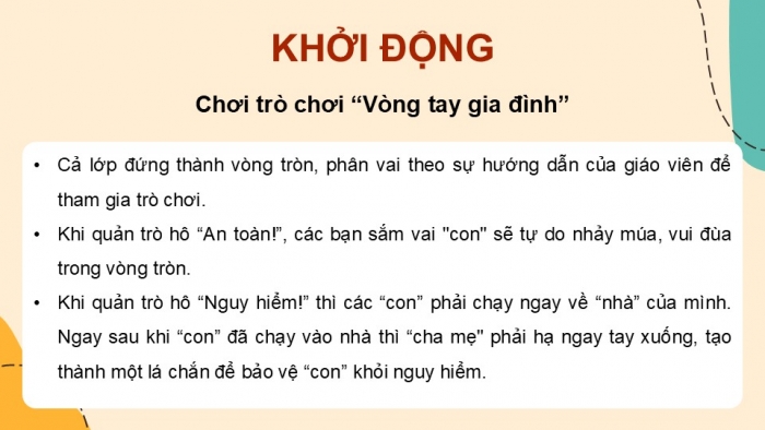 Giáo án điện tử Hoạt động trải nghiệm 5 cánh diều Chủ đề 7: Mái ấm gia đình - Tuần 26