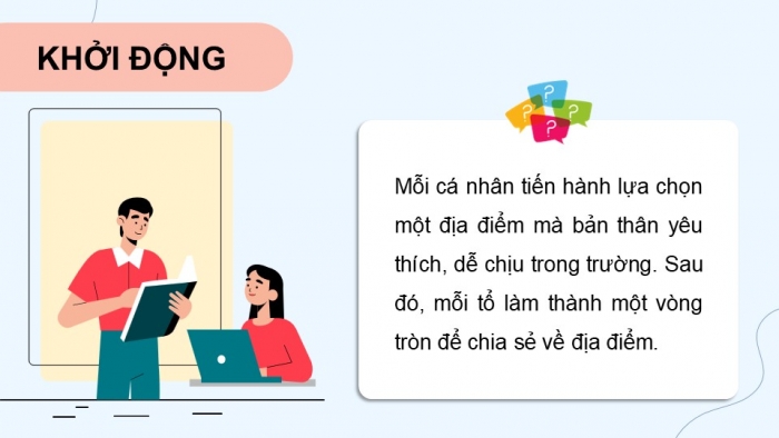 Giáo án điện tử Hoạt động trải nghiệm 5 cánh diều Chủ đề 9: Thích ứng với môi trường học tập mới - Tuần 35