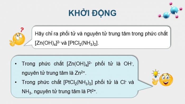 Giáo án điện tử Hoá học 12 chân trời Bài Ôn tập Chương 8