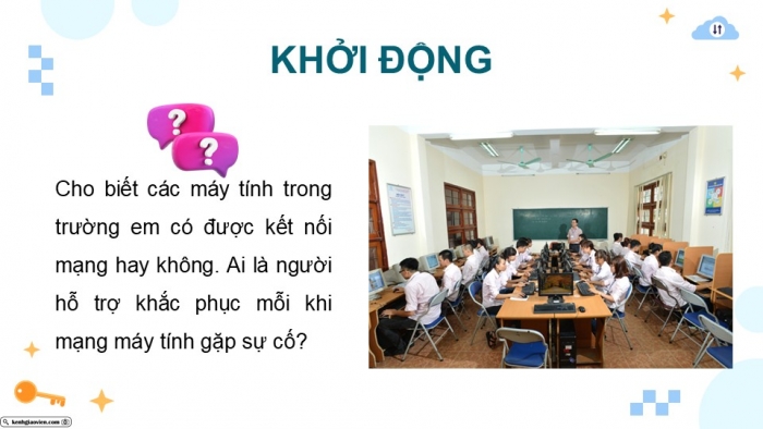 Giáo án điện tử Khoa học máy tính 12 chân trời Bài G2: Nhóm nghề quản trị thuộc ngành Công nghệ thông tin
