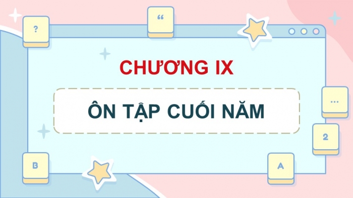 Giáo án PPT dạy thêm Toán 9 Kết nối Bài tập ôn tập cuối năm (P2)