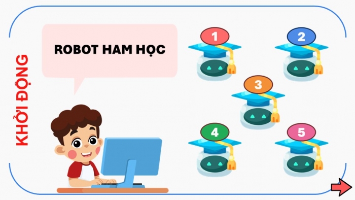 Giáo án điện tử chuyên đề Khoa học máy tính 10 kết nối Bài 8: Thực hành Kiểm tra tình trạng hoạt động của robot