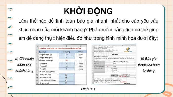 Giáo án điện tử chuyên đề Tin học ứng dụng 10 kết nối Bài 1: Tạo dữ liệu ban đầu với công cụ định dạng bảng