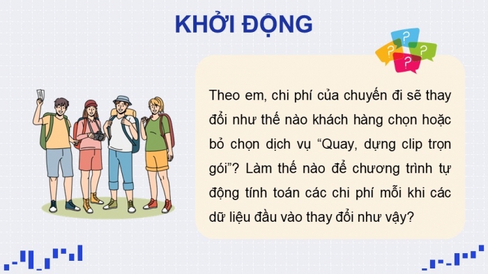 Giáo án điện tử chuyên đề Tin học ứng dụng 10 kết nối Bài 3: Xây dựng dự toán với hàm điều kiện