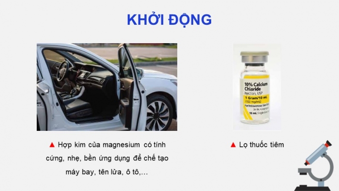 Giáo án điện tử Hoá học 12 chân trời Bài 18: Nguyên tố nhóm IIA