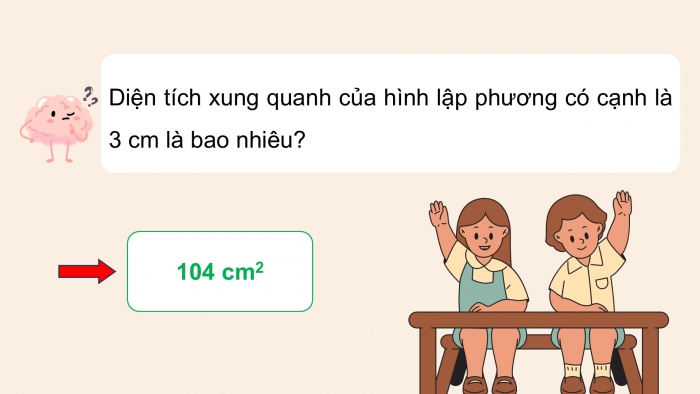 Giáo án PPT dạy thêm Toán 5 Chân trời bài 97: Ôn tập chu vi, diện tích, thể tích (tiếp theo)