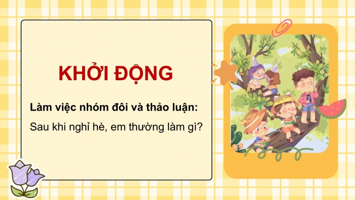 Giáo án PPT dạy thêm Tiếng Việt 5 cánh diều Bài 13: Hè vui, Viết hoa để thể hiện sự tôn trọng đặc biệt, Luyện tập tả phong cảnh (Viết bài văn)