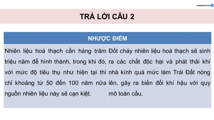 Giáo án điện tử KHTN 9 cánh diều - Phân môn Vật lí Bài tập (Chủ đề 5)