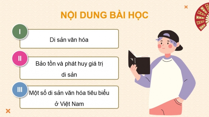 Giáo án điện tử chuyên đề Lịch sử 10 kết nối CĐ 2 P3: Một số di sản văn hoá tiêu biểu ở Việt Nam